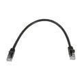 Monoprice Cat5E 24AWG Utp Patch Cable, 1 ft.Black 11260